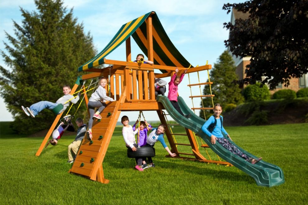 swing sets with tire swings for sale