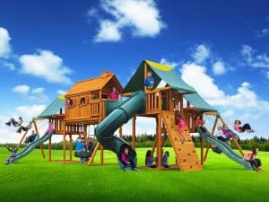 multi deck imagination playset and jungle gym