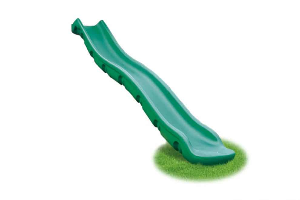 fourteen foot green scoop slide