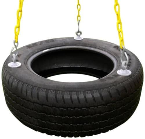 3-Chain Rubber Tire Swing