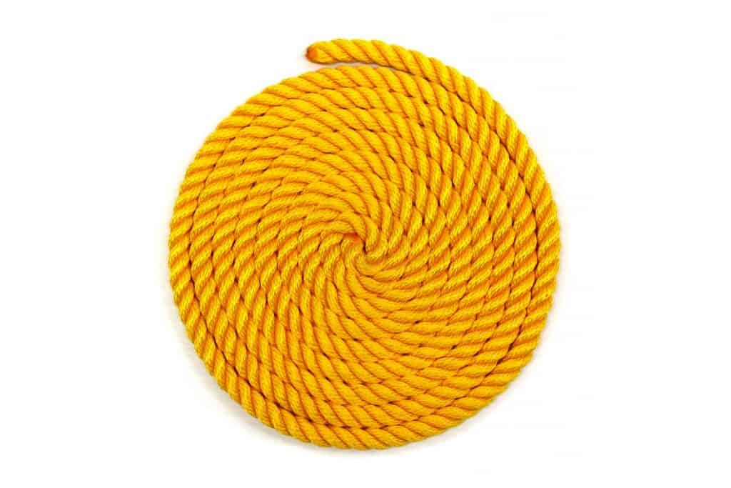 1″ x 16′ Yellow Playground Rope