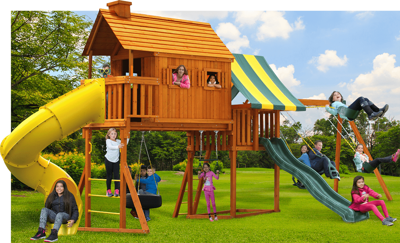 Backyard Playsets Outdoor Jungle Gyms For Sale Shop Today
