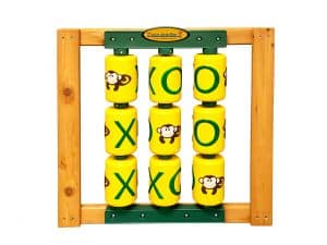 tic tac toe spinner for playset and swing set